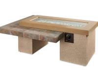Uptown Linear Gas Fire Pit Table