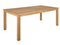 Bainbridge Rectangular Teak Dining Table: 72.5" x 40" x 29.5"