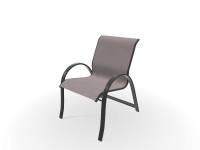 Stacking Arm Chair: W: 25” D: 28.5” H: 34.75”