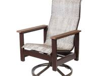 High Back Swivel Chair W: 26” D: 30”