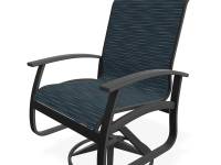 Dining Swivel Chair: W: 25” D: 28.5” H: 34.75”