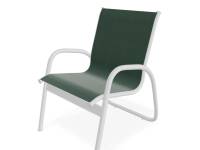 Stacking Arm Chair: W: 24” D: 28.5” H: 34”