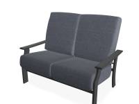 Loveseat W: 52” D: 35” H: 36”