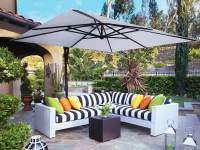 Treasure Garden 10-ft. Square Cantilever Umbrella