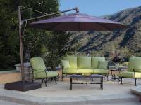 Treasure Garden 13-ft. Round Cantilever Umbrella