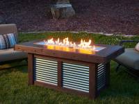 Denali Brew Linear Gas Fire Pit Table