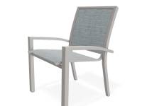 Stacking Café Chair W: 25.5” D: 25” H: 35.5”