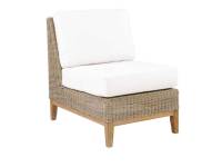 Armless Chair W: 26” D: 36.5”