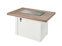 Havenwood Rectangular Gas Fire Pit Table, Covered